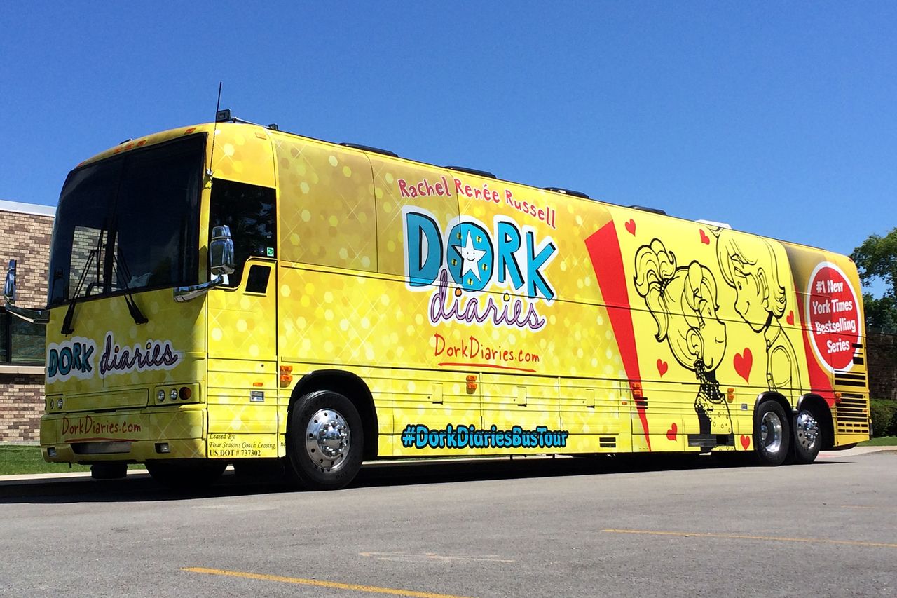 Header image for DORK DIARIES BUS TOUR